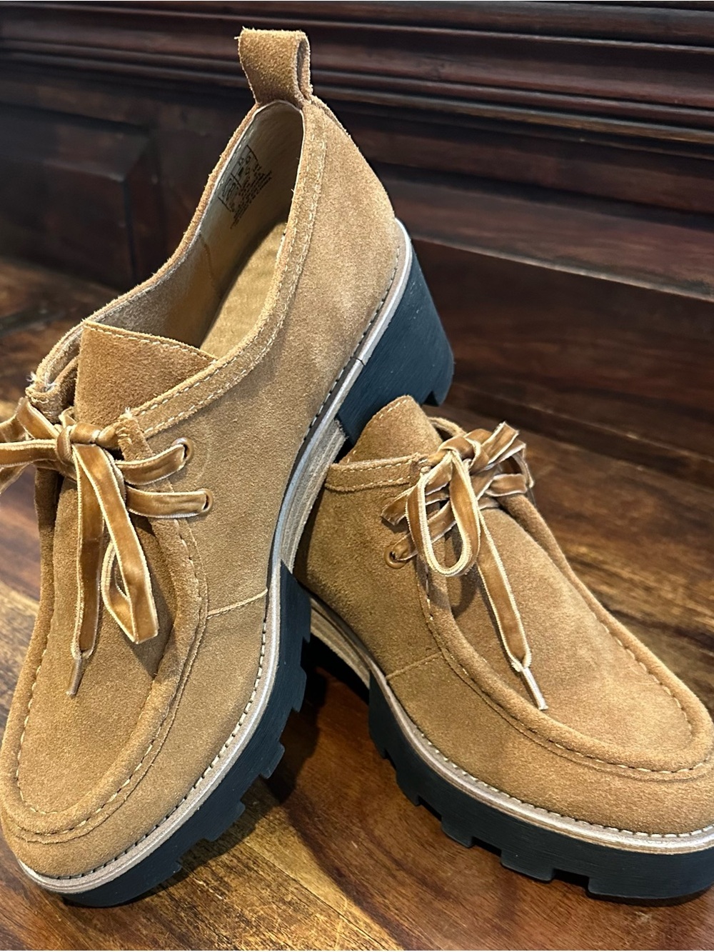 Kelsi Dagger Brown Suede Olga Platform Chukka - Picture 6 of 6